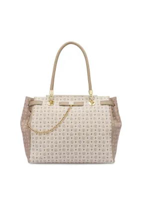 POLLINI Hand Bag Catene Borsa Beige Avorio TE8512PP0GQ1P10A