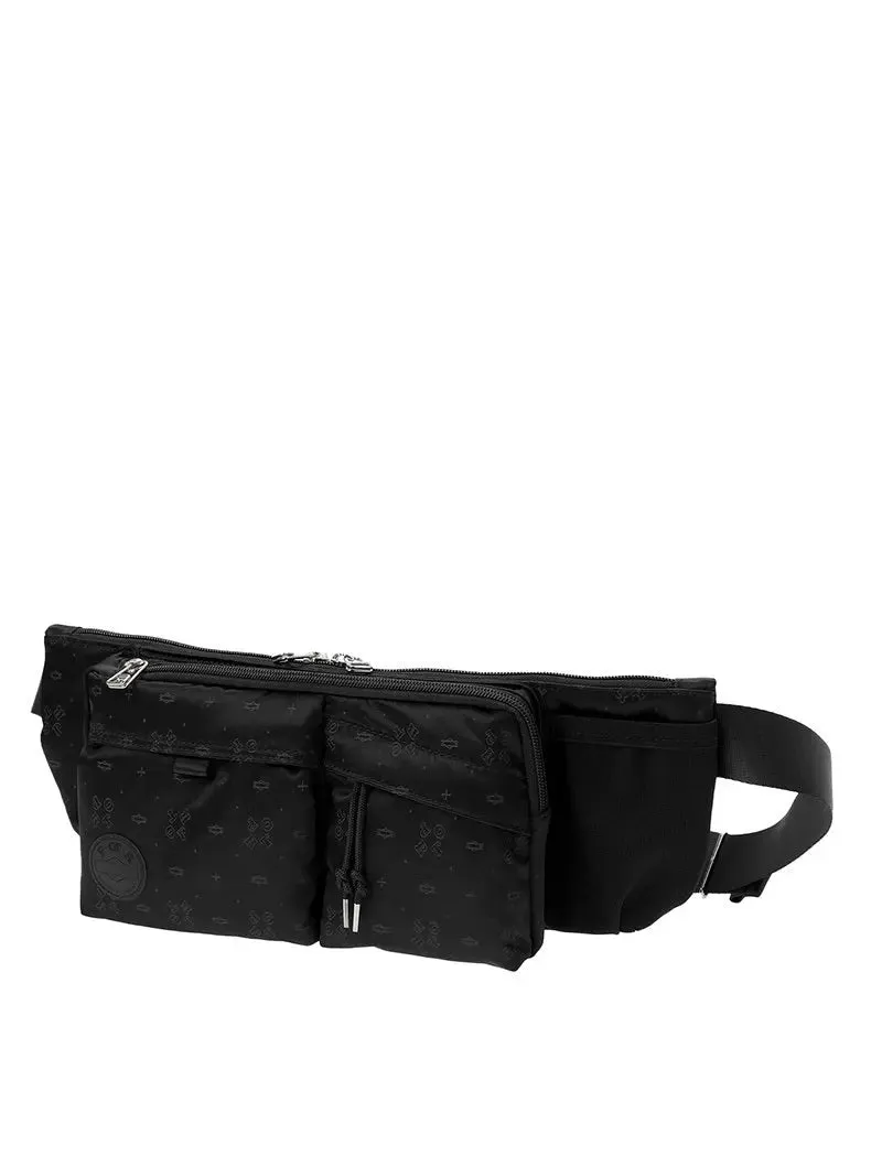 Porter-Yoshida and Co Monogram Waist Bag Black