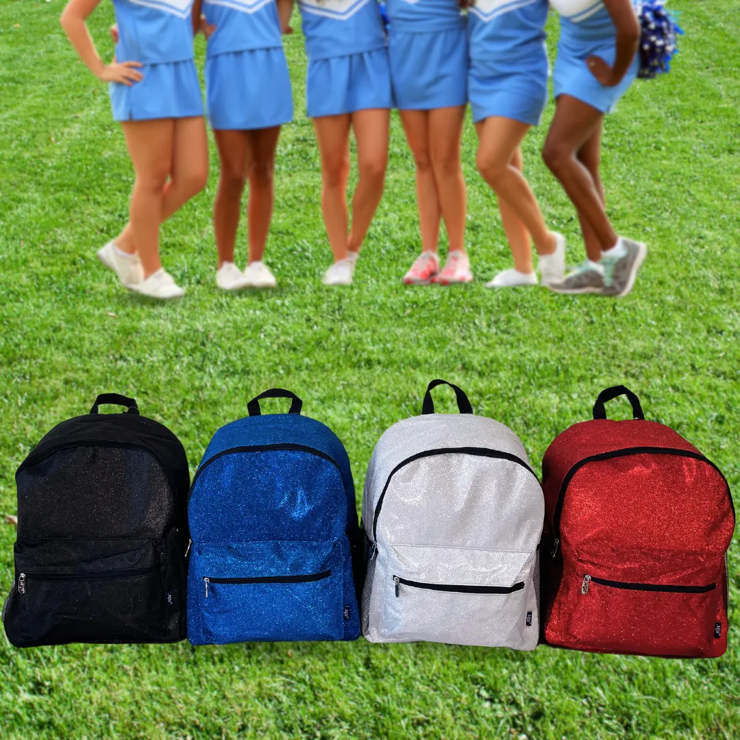 Red Glitter Large Gymnastics Competition backpacks and Cheer Dance Backpack