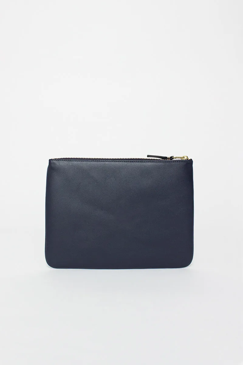 SA5100 Classic Leather Pouch Navy