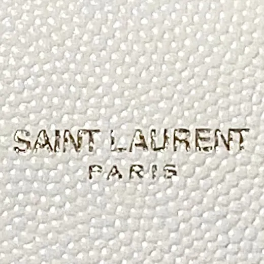 Saint Laurent CASSANDRA MINI TOP HANDLE BAG IN GRAIN DE POUDRE EMBOSSED LEATHER