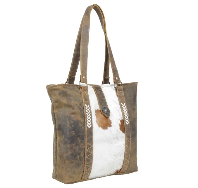 Sand Dunes Leather & Hairon Bag - Final Sale 50% off