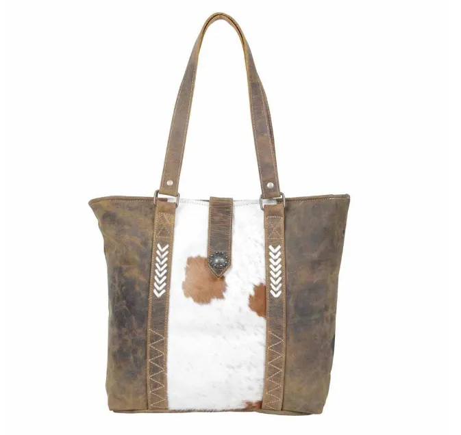 Sand Dunes Leather & Hairon Bag - Final Sale 50% off