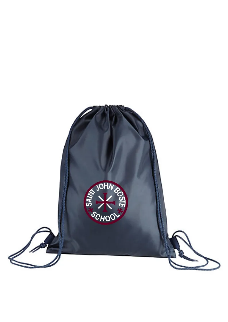 St John Boste R.C. Primary School Navy Gym Bag