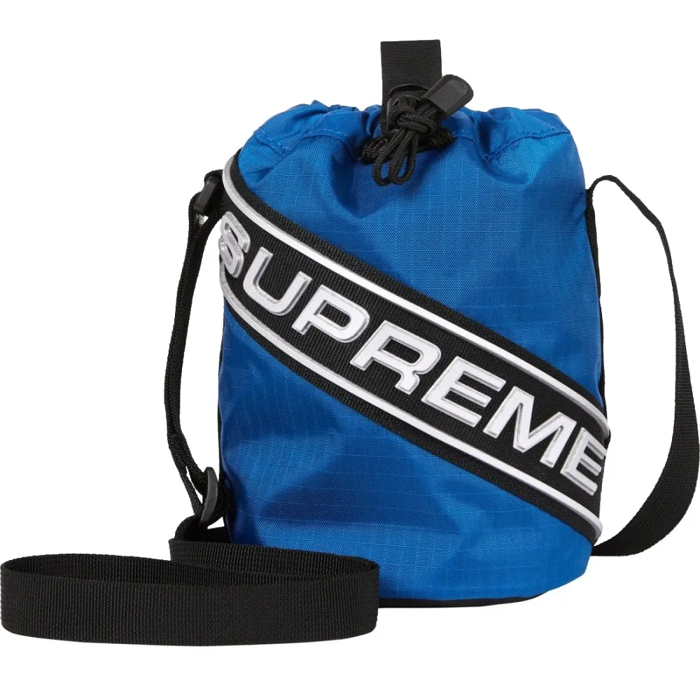 SUPREME SMALL CINCH POUCH-BLUE