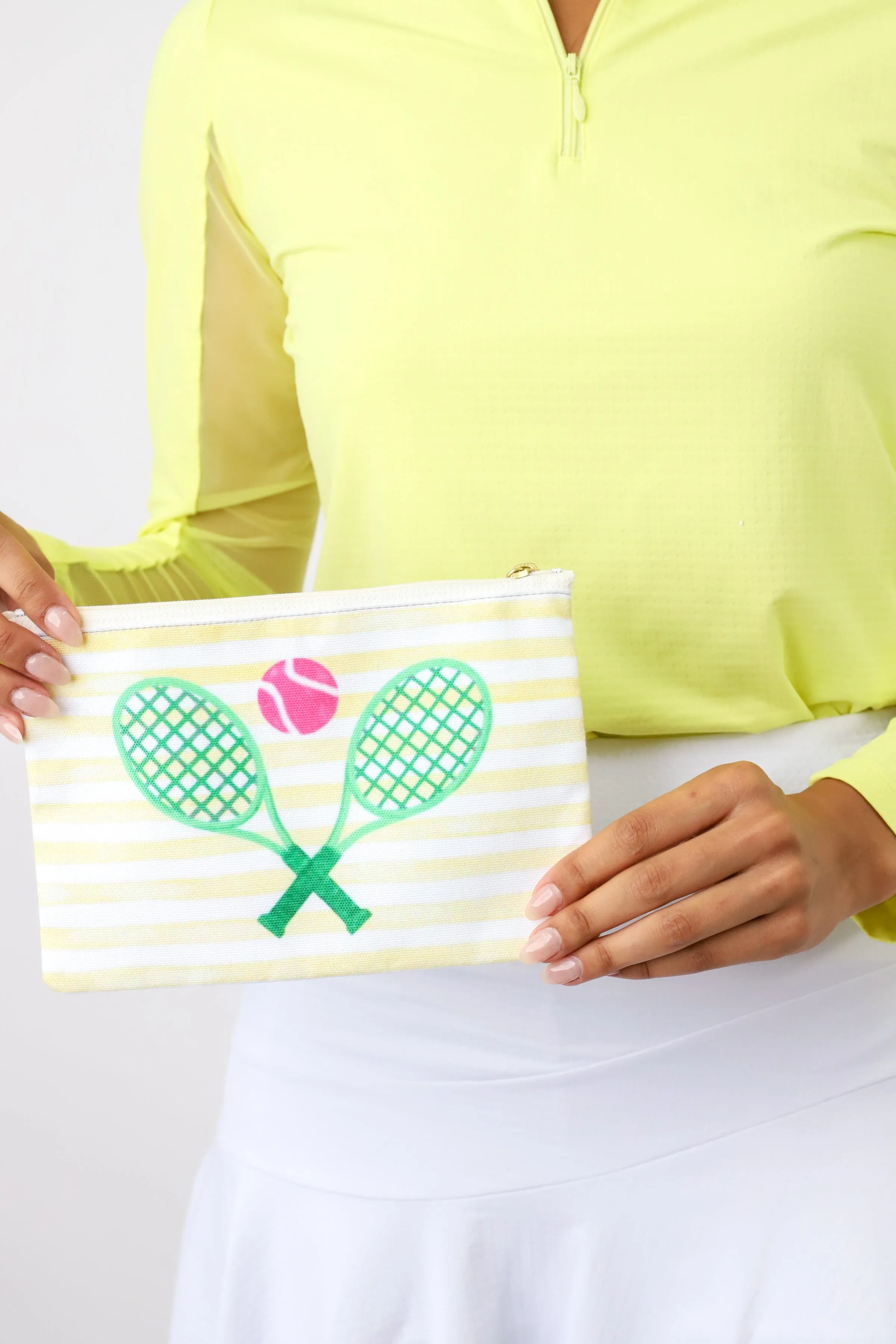 Tennis Racquets Tennis Ball Zip Pouch