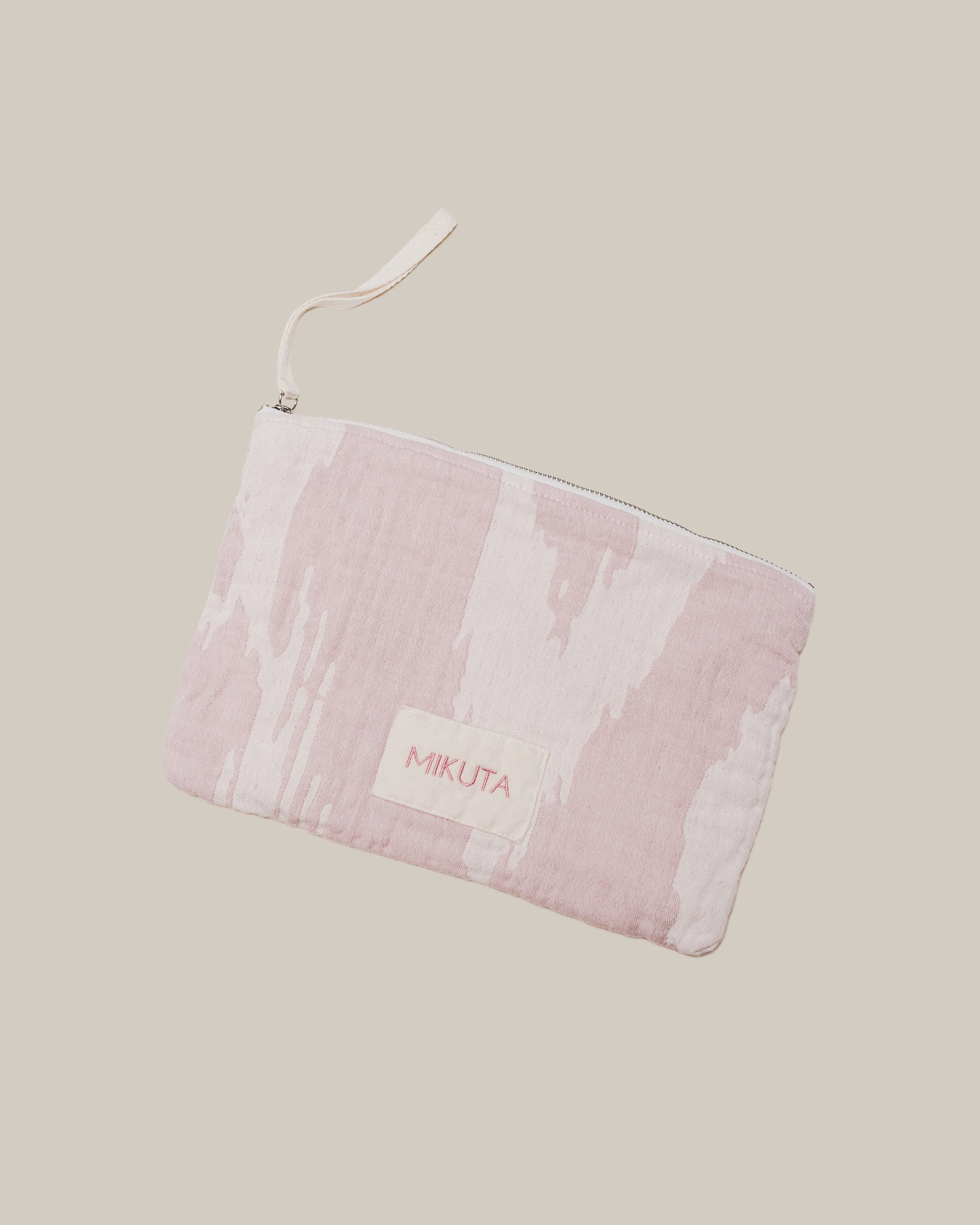 The Pink Beach Towel   Pouch