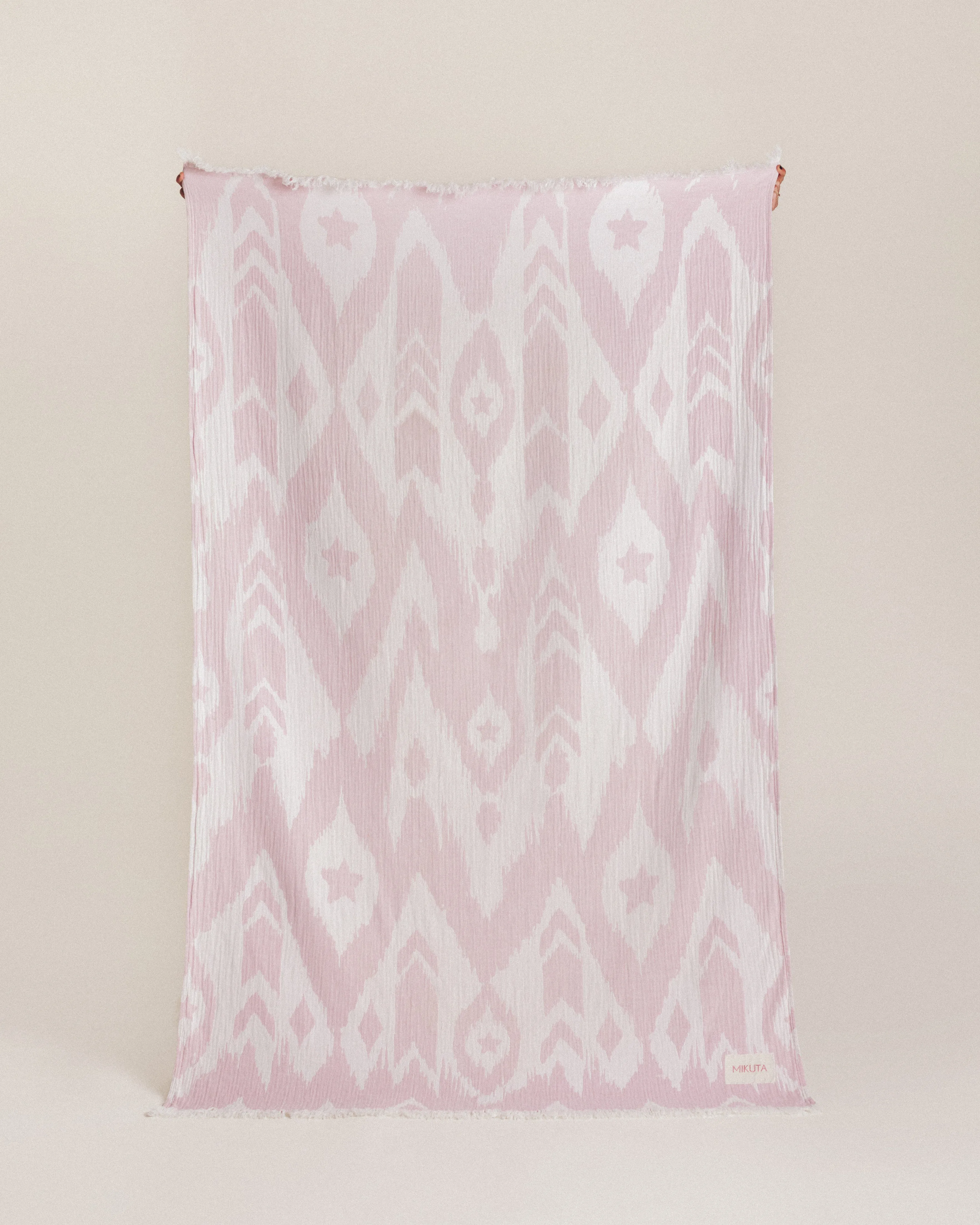 The Pink Beach Towel   Pouch