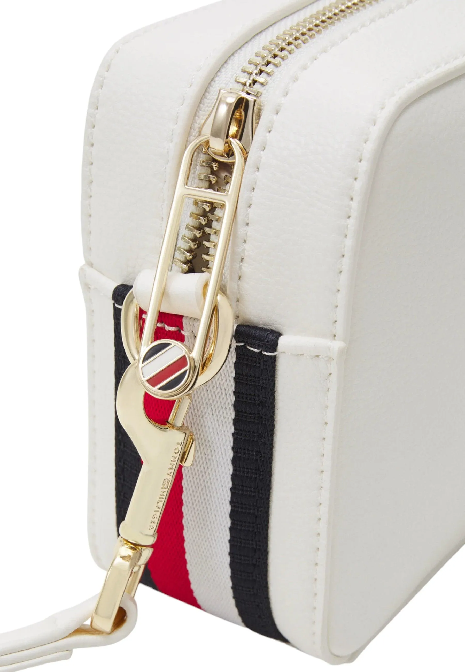 TOMMY HILFIGER Borsa Tracolla Camera Bag Donna White AW0AW15707