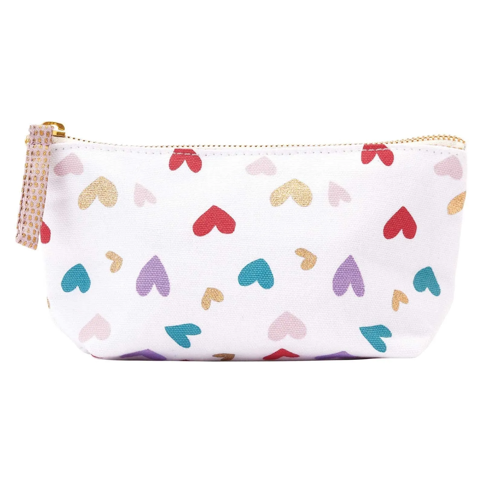 Tossed Hearts Pouch Small