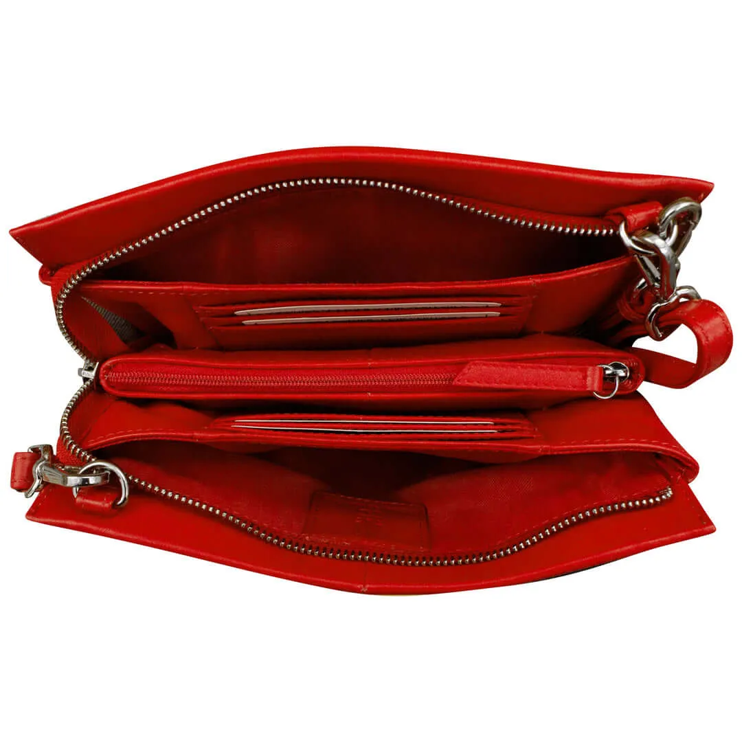 Triple Compartment Clutch