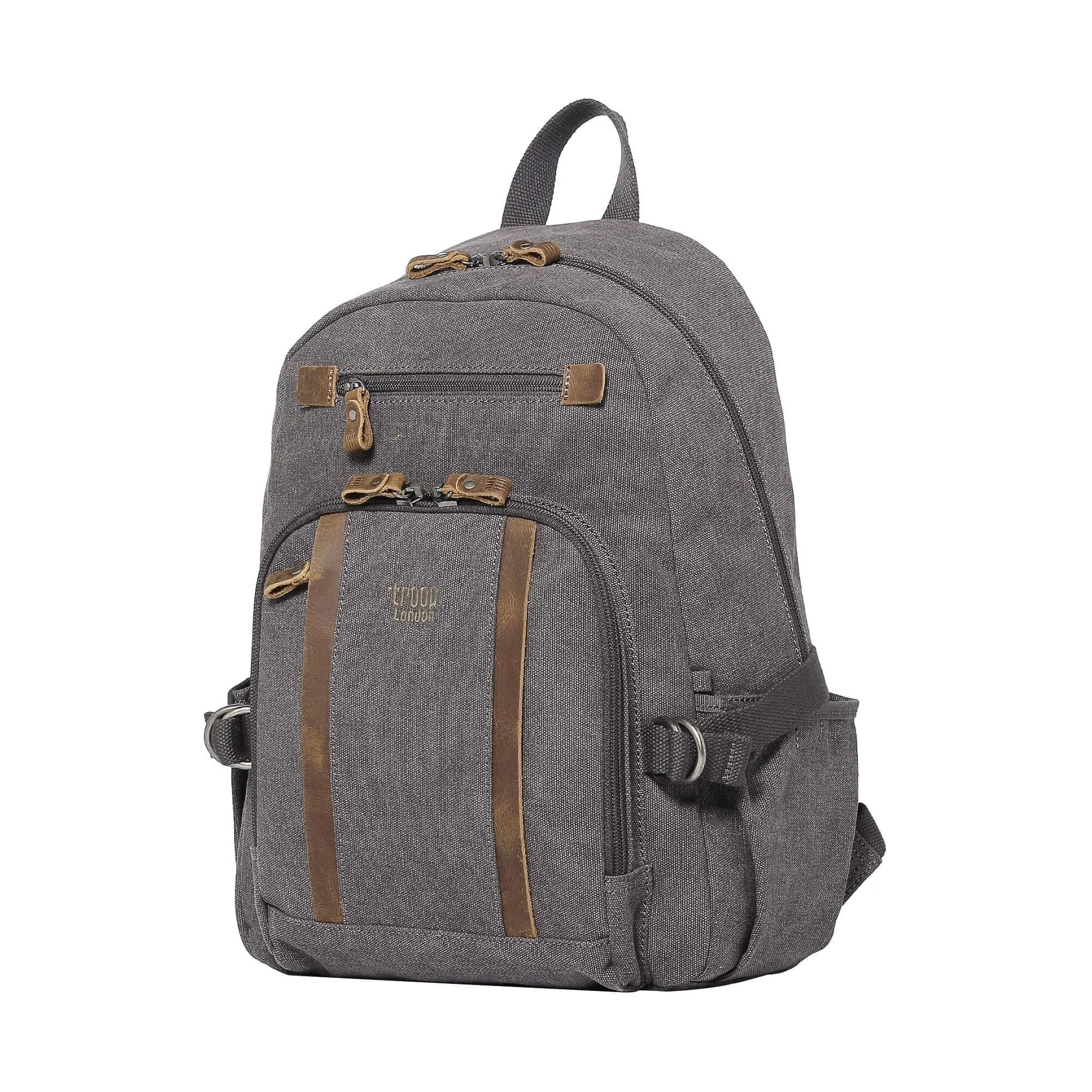 TRP0256 Troop London Classic Canvas Backpack - Medium