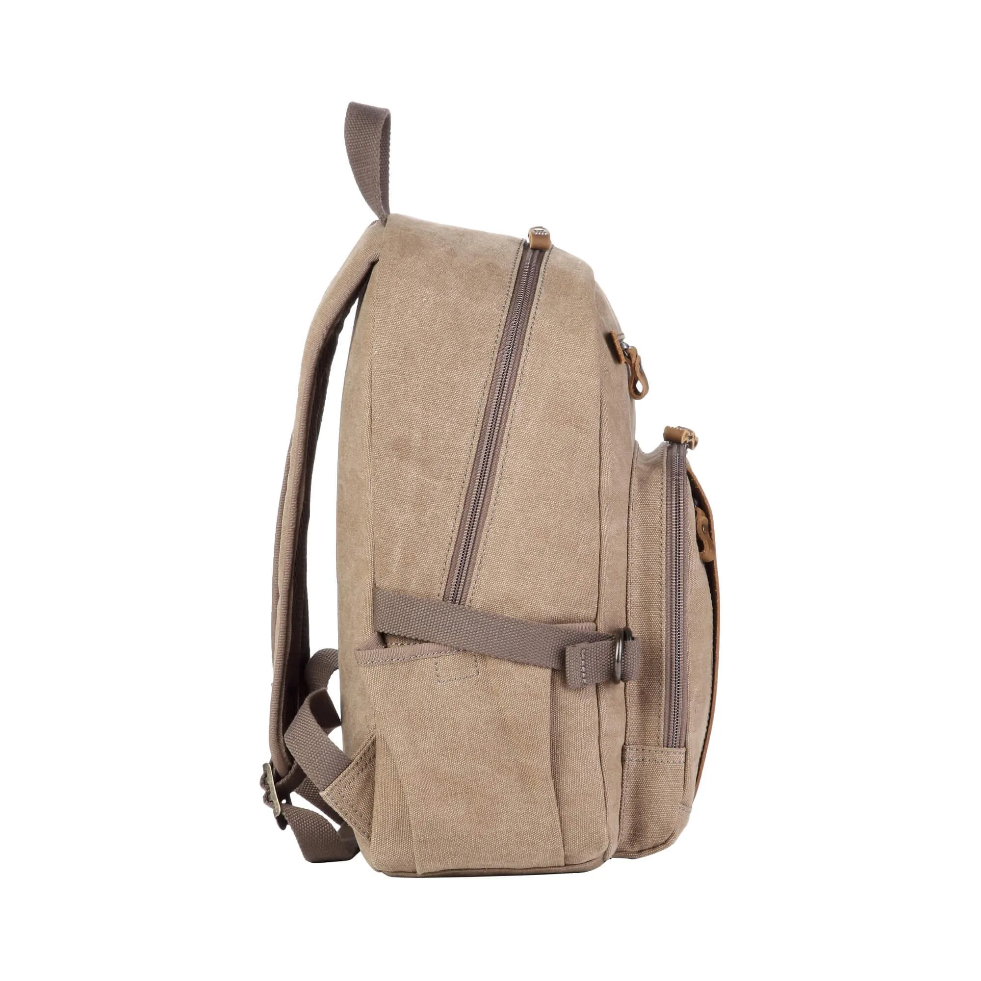 TRP0256 Troop London Classic Canvas Backpack - Medium