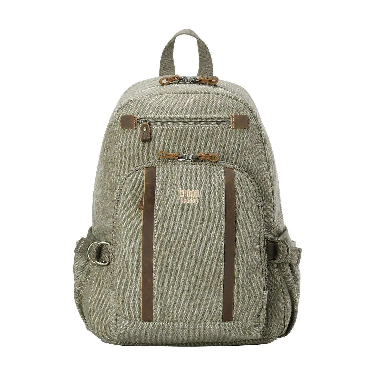 TRP0256 Troop London Classic Canvas Backpack - Medium