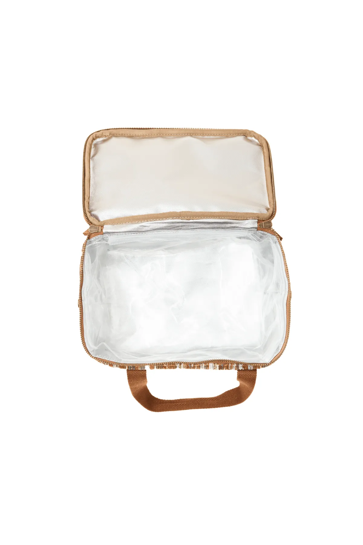 Wandering Folk x Nine Lives Bazaar - Land of the Sun Cooler Bag - Tan